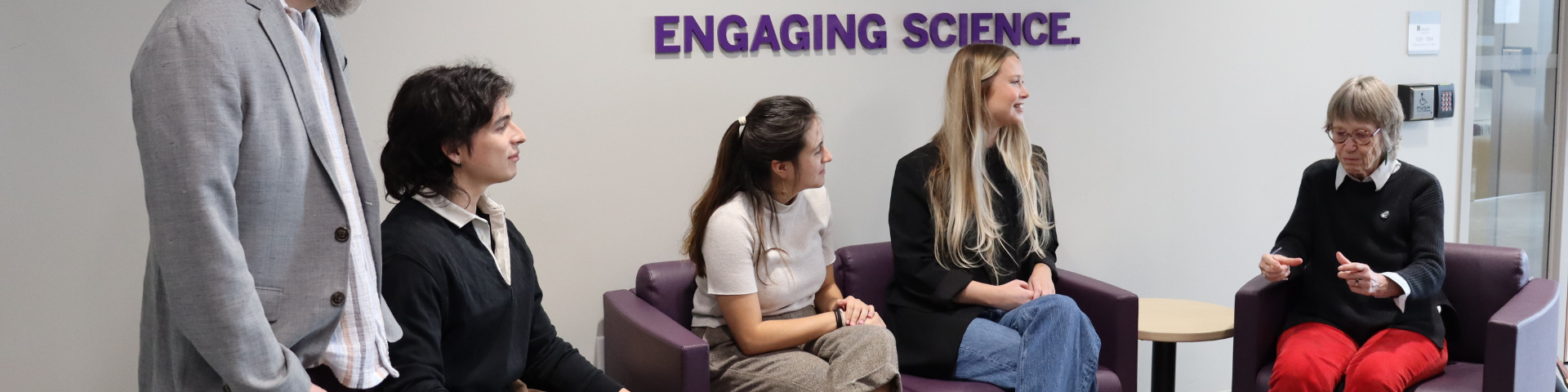 A wall of Rotman's past event posters